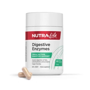 (PRE ORDER) Nutra-Life Digestive Enzymes 60 Capsules shelf life 2 yrs